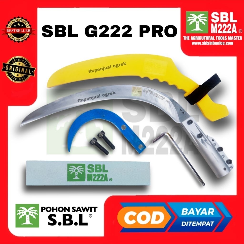 EGREK SBL G222 PRO NEW m222a egrek sawit peralatan berkebun original malaysia bisa COD