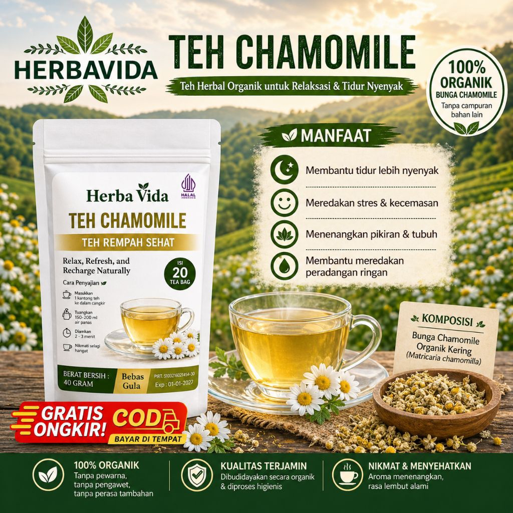 TEH BUNGA CHAMOMILE