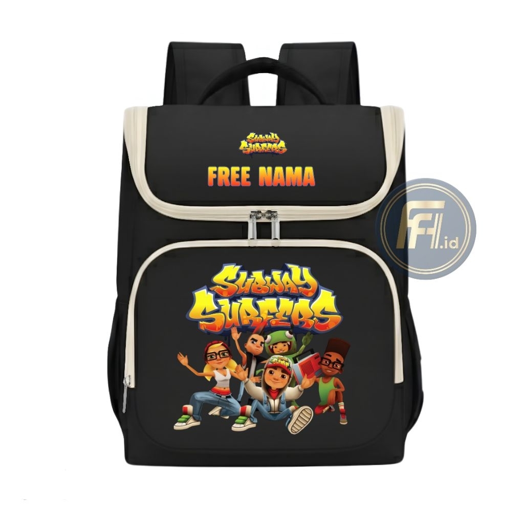 Tas Ransel Anak Subway Surfers Ransel Anak Sekelah Free Nama