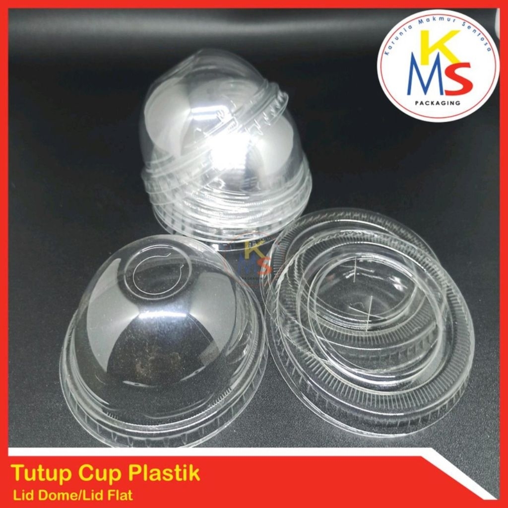 Tutup Cup Dome / Lid Flat / Lid Strawless - LID DOME 93
