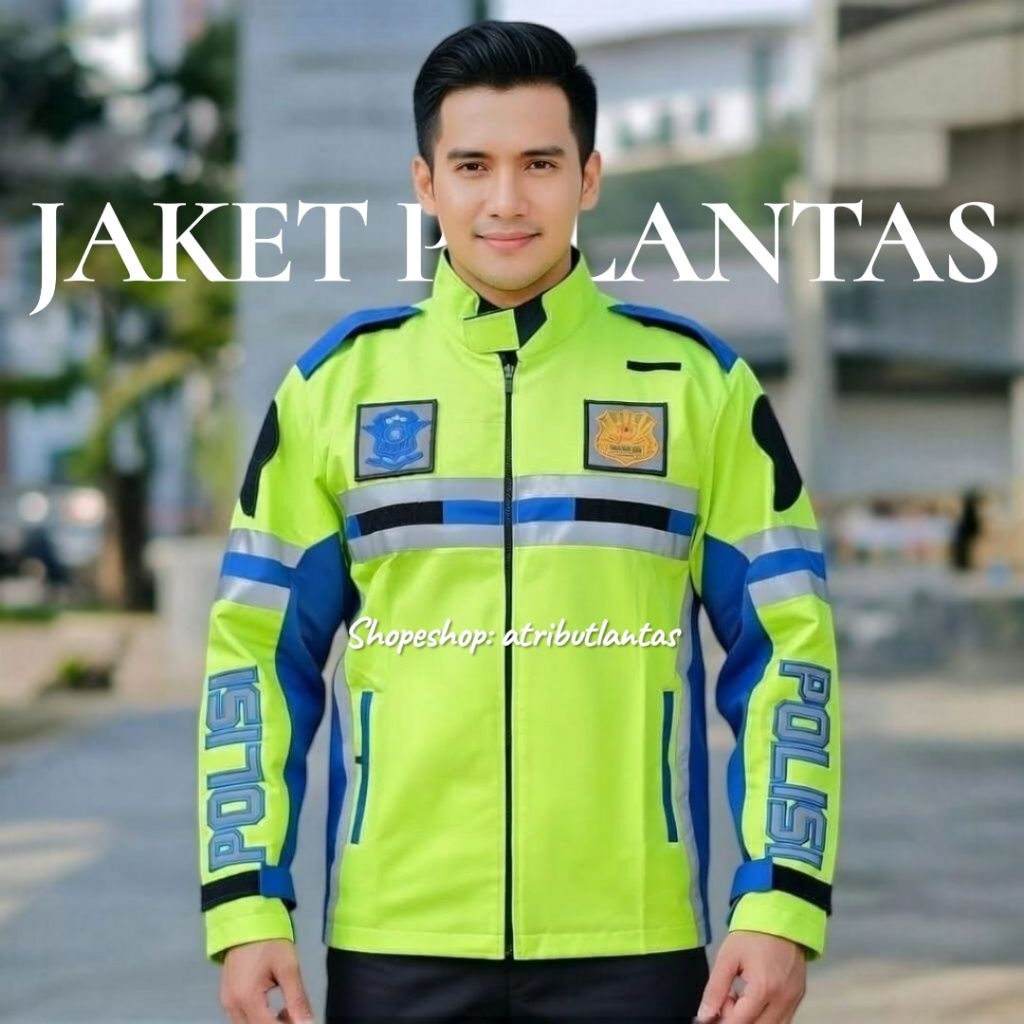 Jaket Lantas Custom Lokasi Free Nama - Jaket Polisi Lantas