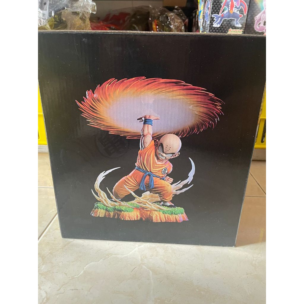 Action Figure Krillin 23cm Destructo Disc Figure Krillin Hadiah Anak