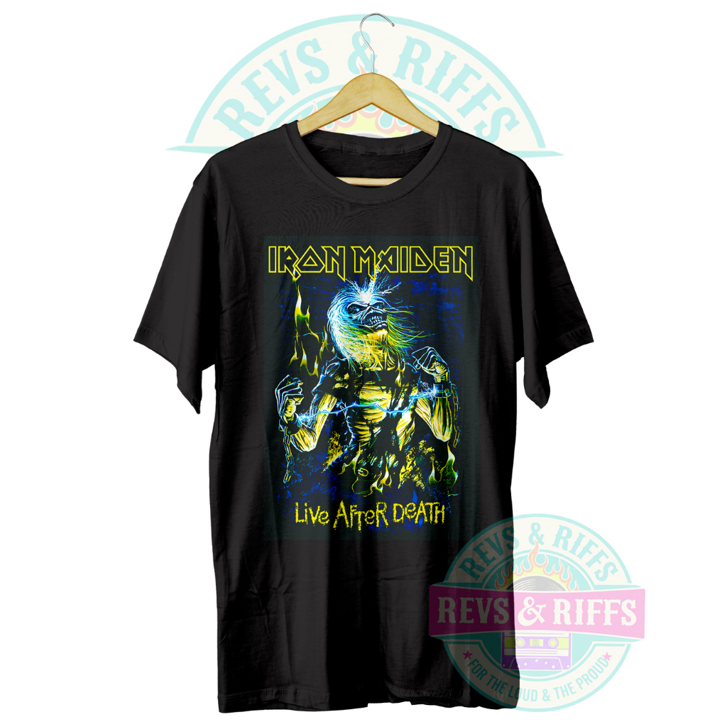 KAOS BAND IRON MAIDEN - LIVE AFTER DEATH ELECTRIFIED EDITION