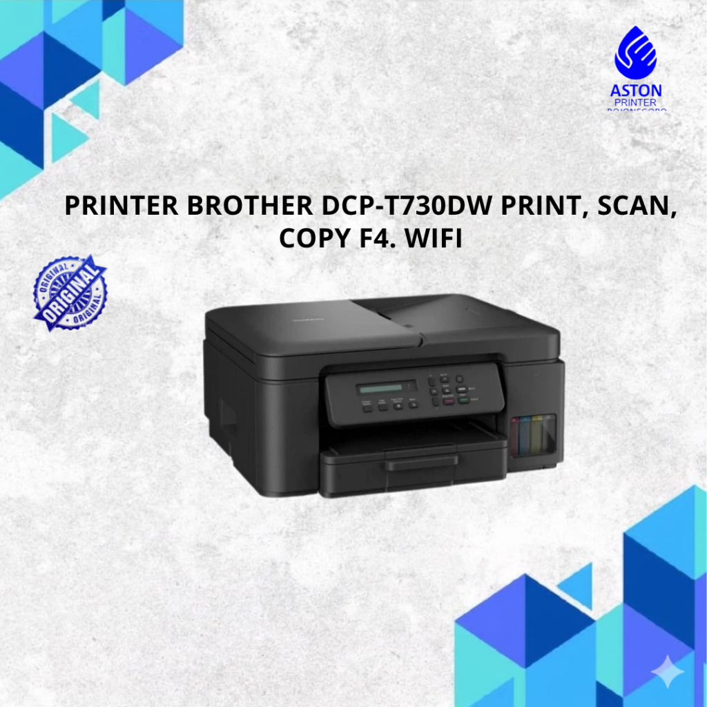PRINTER BROTHER DCP-T730DW PRINT, SCAN, COPY F4. WIFI