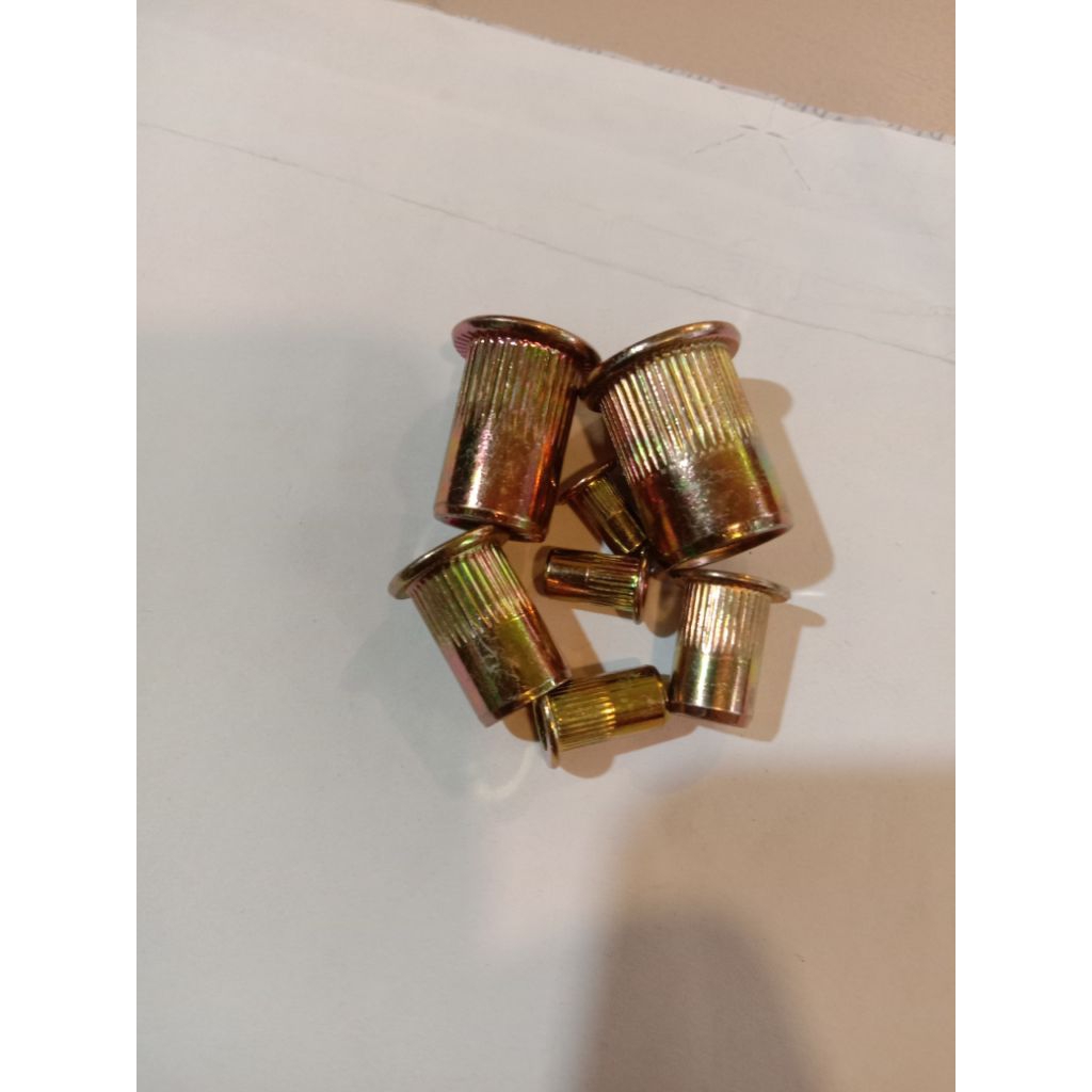 RIVET NUT KUNING INSERT NUT NUT RIVET KUNING 12X
