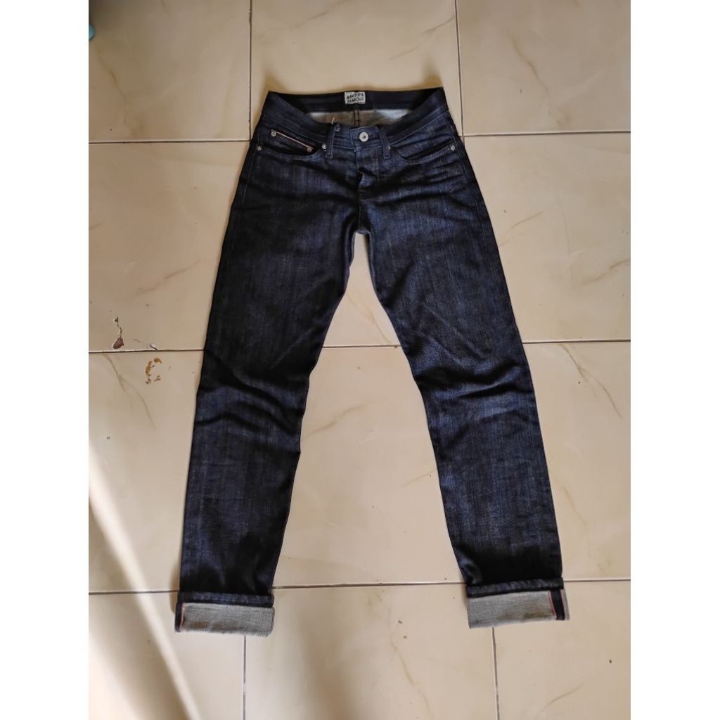 Naked And Famous Selvedge rainbow core