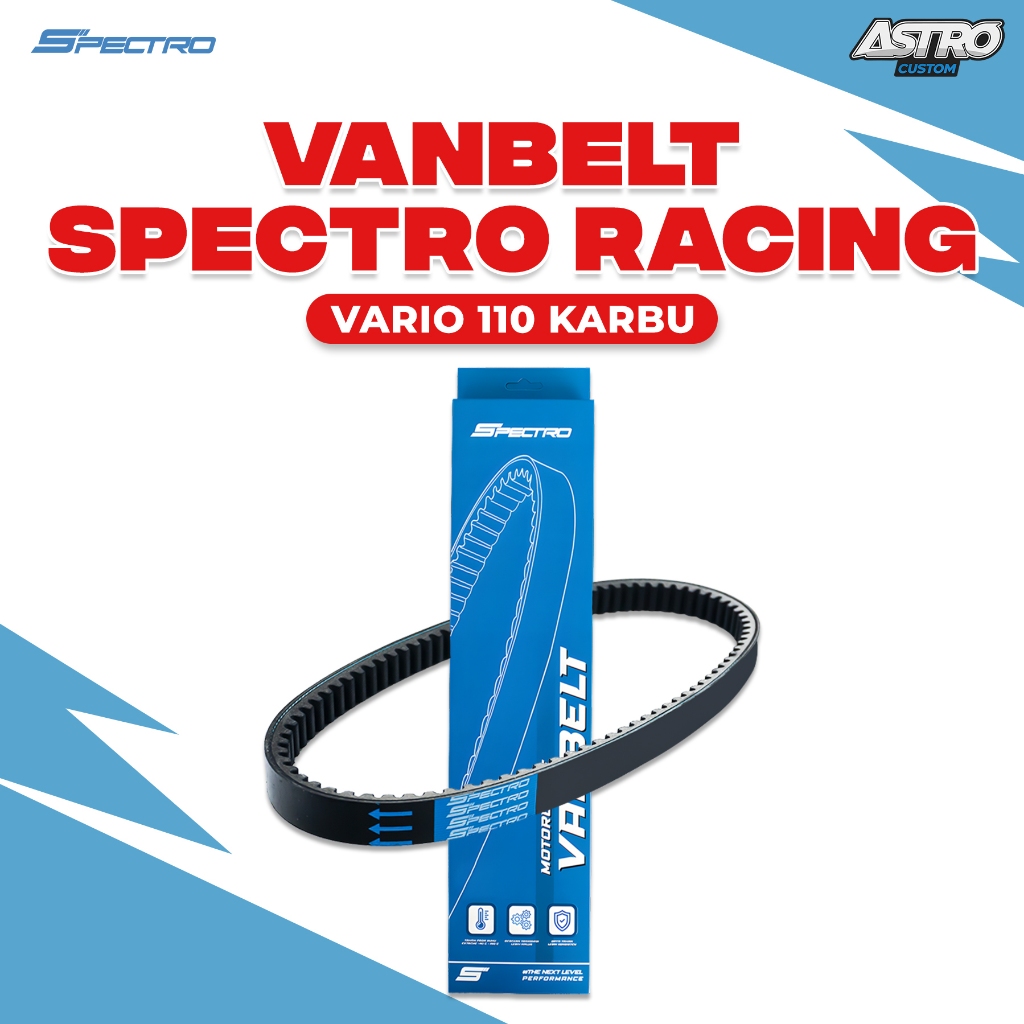 Vanbelt Spectro Vario 110 Karbu KVB PCX ADV 150 160 Stylo Mio M3 Freego Nmax Aerox V belt CVT Racing