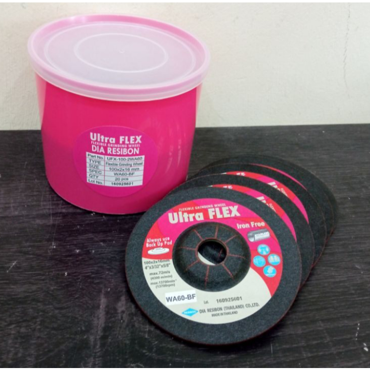 Batu Gerinda Flexible Ultraflex 4