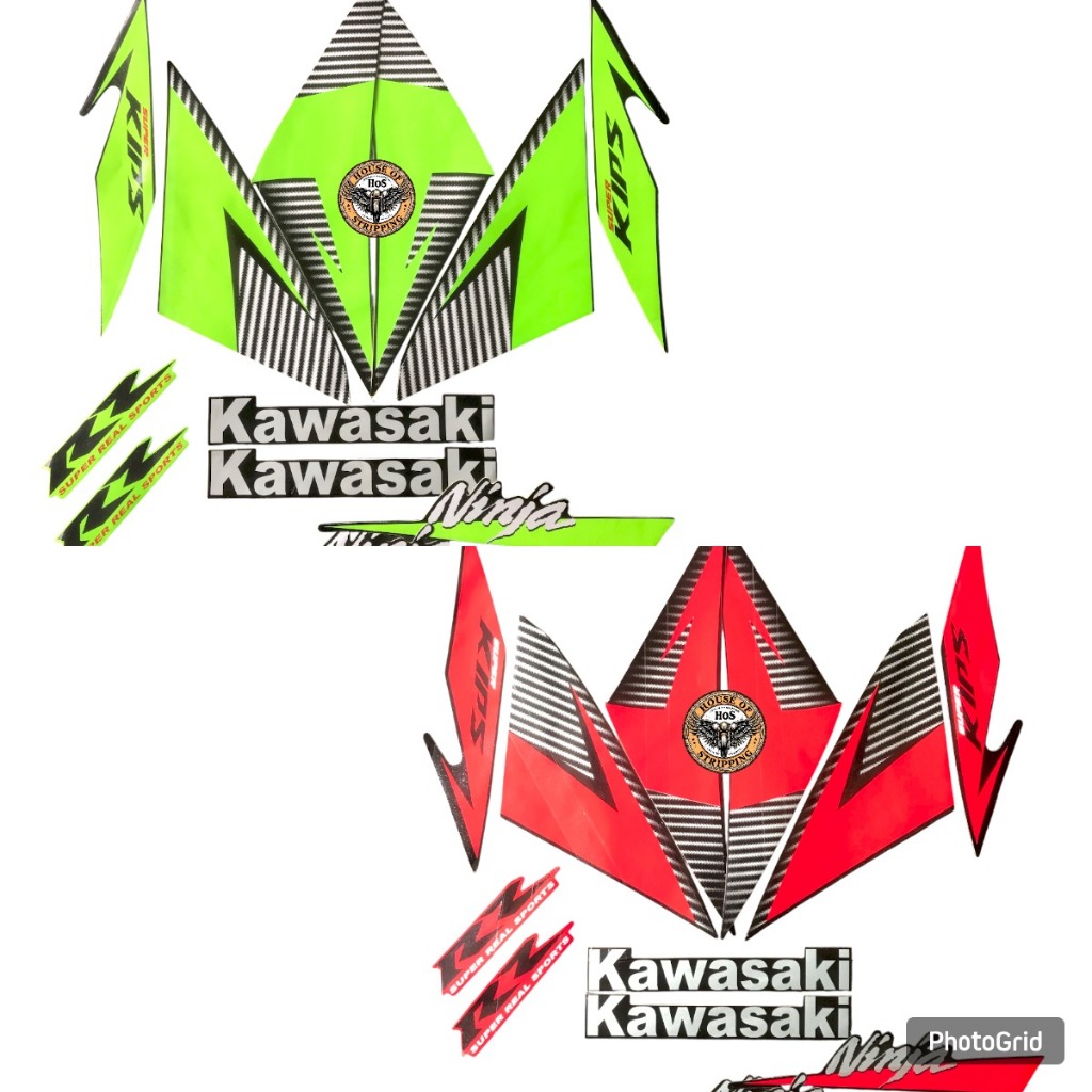 Stiker Striping Ninja RR SE 2014