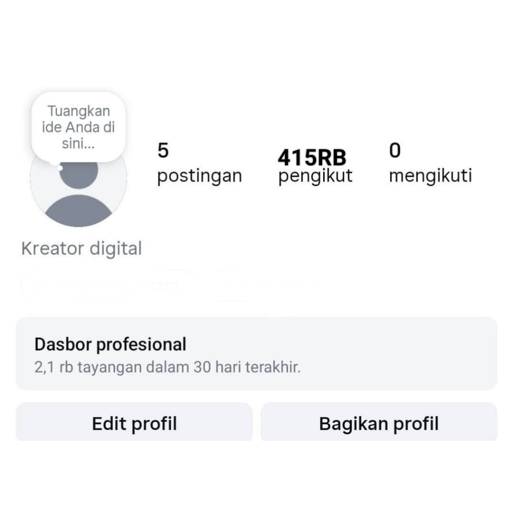 AKUN INSTAGRAM IG SIAP PAKAI REAL PERMANENT GARANSI 100%