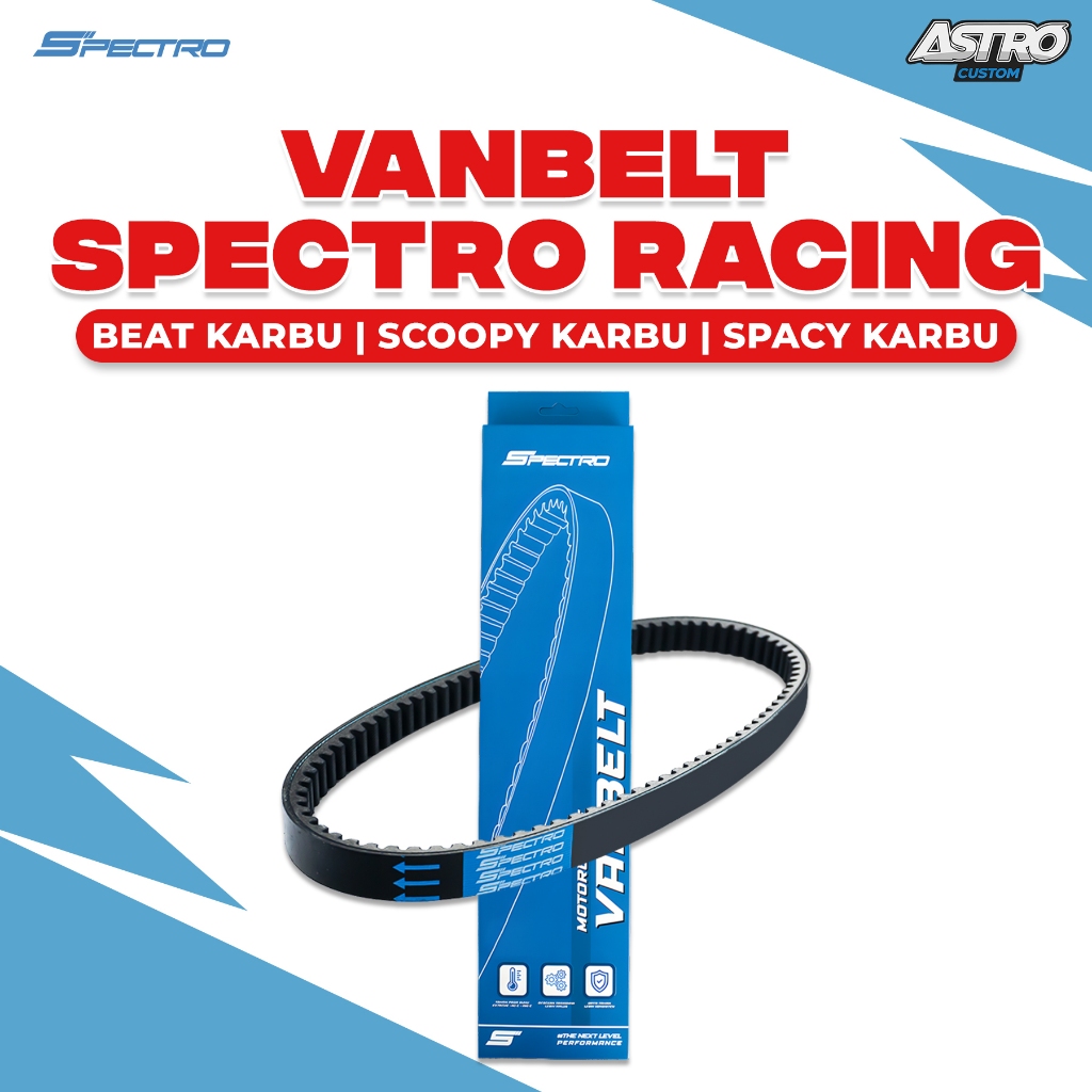 Vanbelt Spectro Beat Karbu Scoopy Spacy Karbu Vario 125 150 PCX ADV 160 Stylo Genio Vbelt CVT Racing