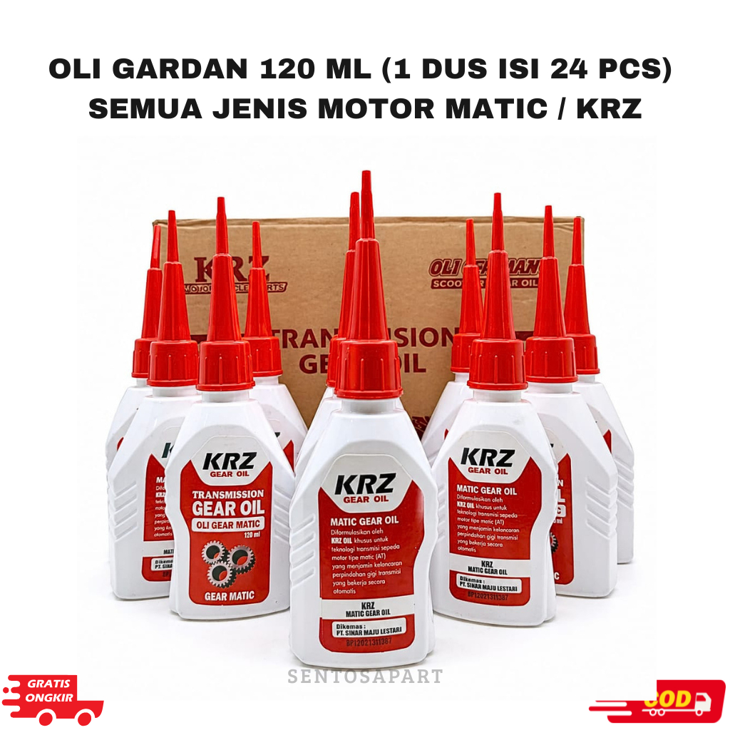 OLI GARDAN OLI GIR SEMUA TIPE MOTOR METIC