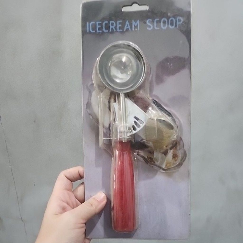 scoop ice cream mash potato scoop 5cm gg merah yakima ls134