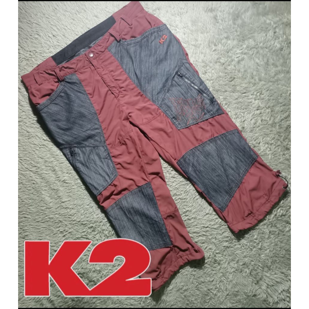 celana pendek 7/8 gunung K2 second brand