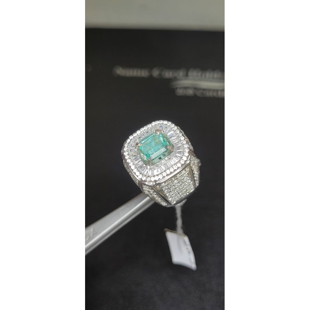 NATURAL EMERALD, Batu Jamrud Asli, Kristal Bagus