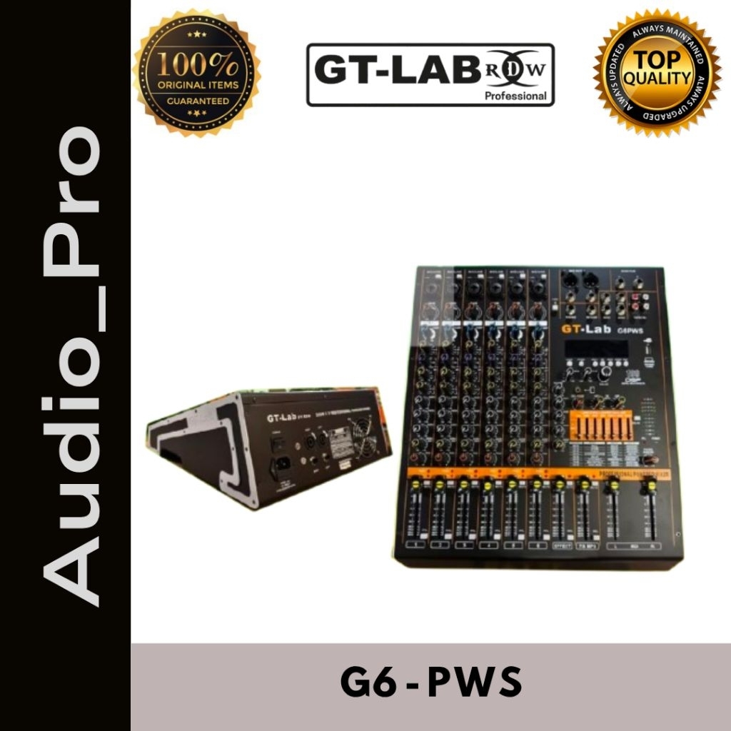 POWER MIXER GTLAB G6PWS / G6PWS GTLAB POWER MIXER
