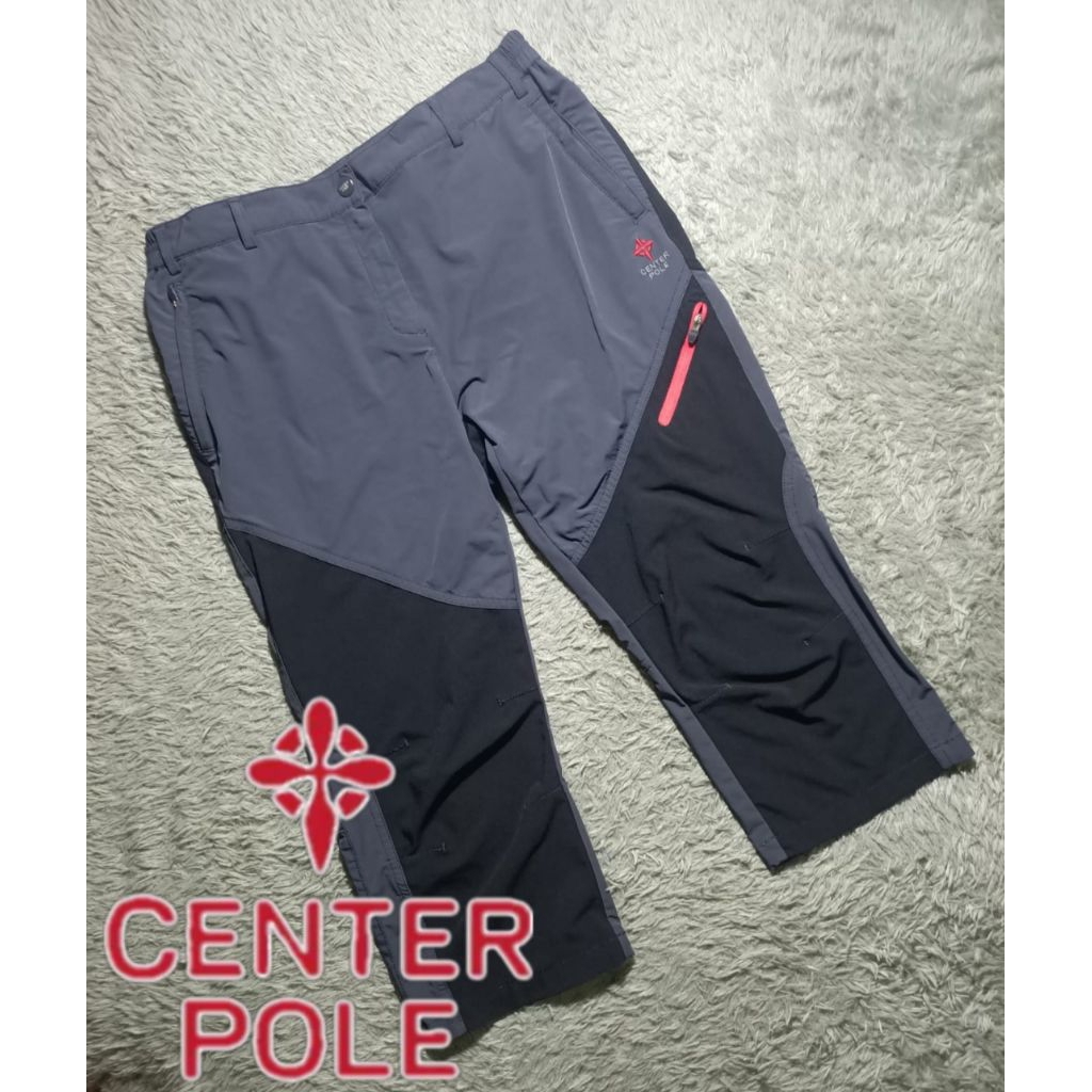 celana pendek ¾ gunung CENTER POLE semi cargo second brand