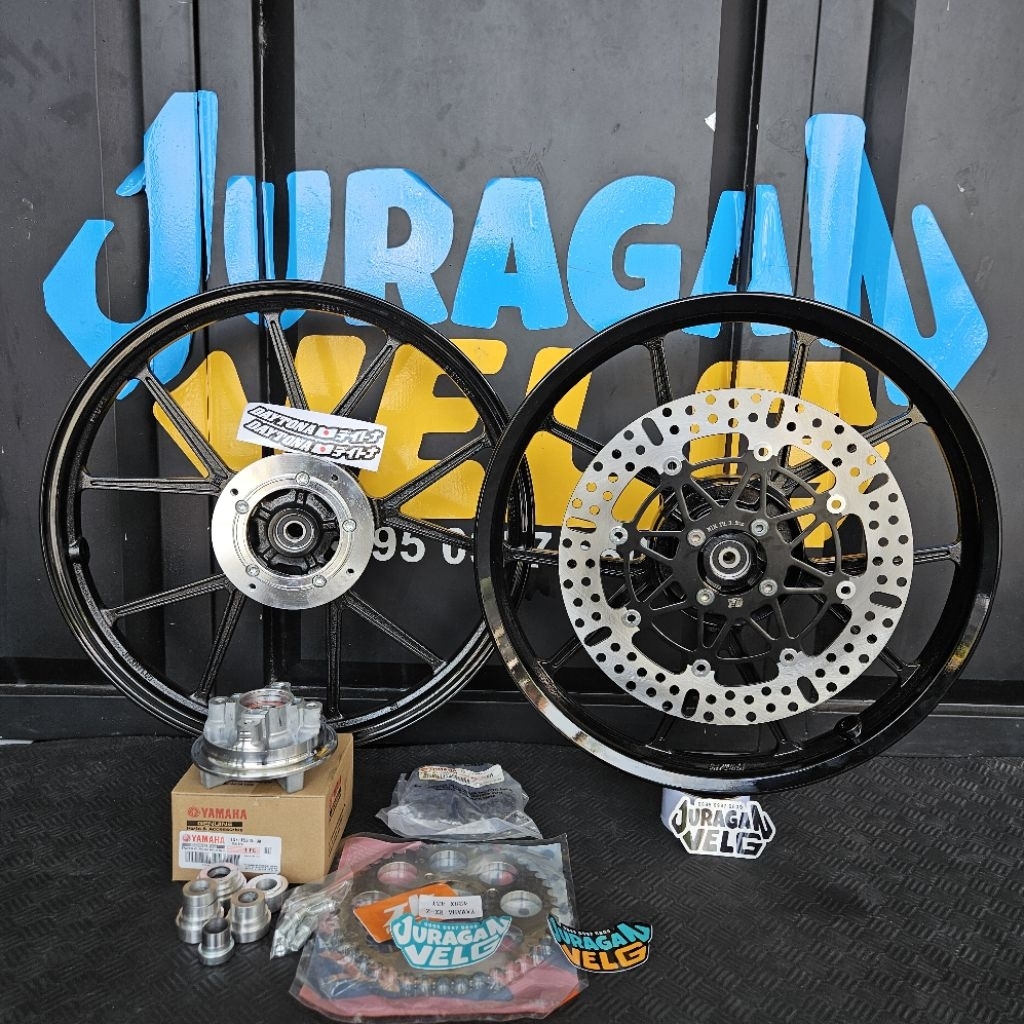 whelset velg DAYTONA GP WHEEL ORI paket pnp ninja klx dtracker crf cbr tiger revo sonic supra satria