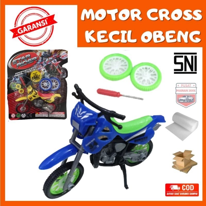 NAURA Mainan Motor Cross Motor Trail Kecil EN078