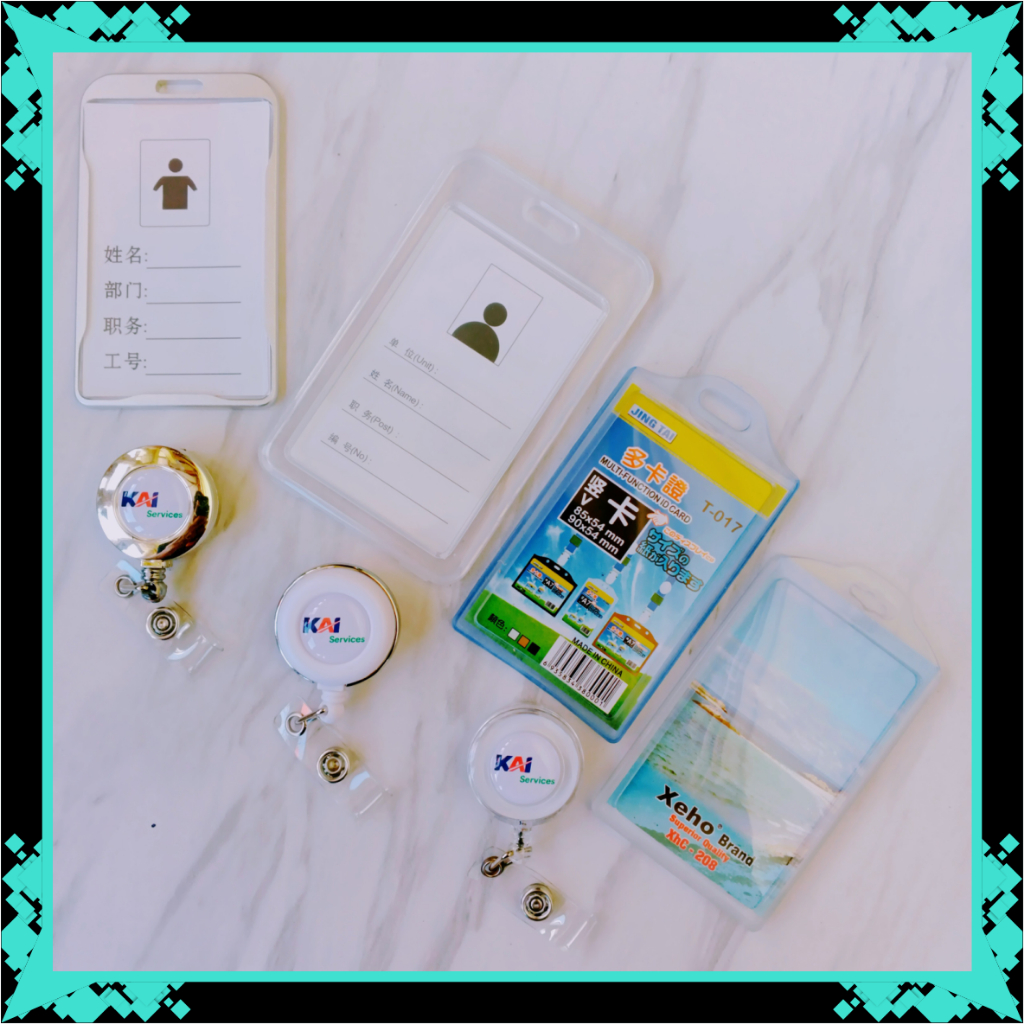Yoyo Gantungan Id Card KAI Services & Holder Tempat Id Card