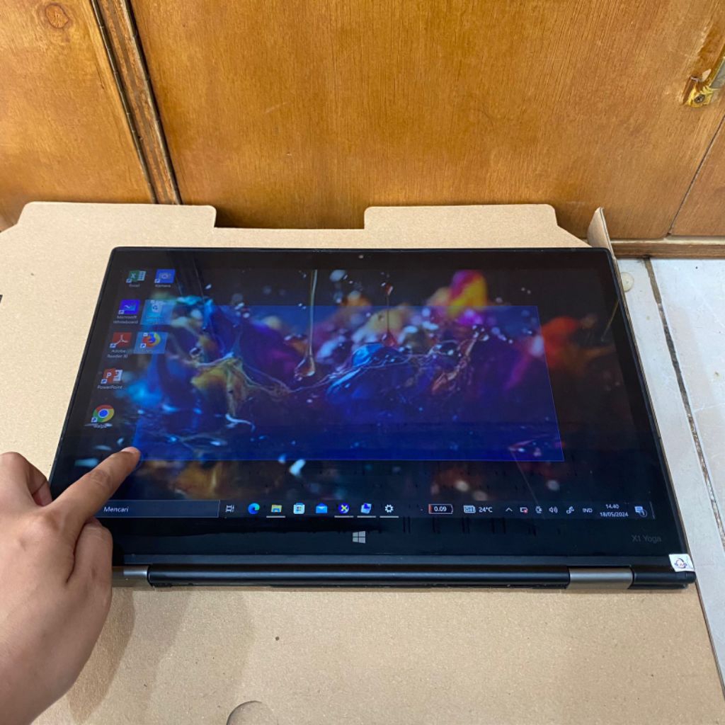 Laptop 2in 1 Lenovo ThinkPad X1 Yoga Flip Tablet Touchscreen intel Cor i7-6600U Ram 8Gb/SSD 256Gb FH