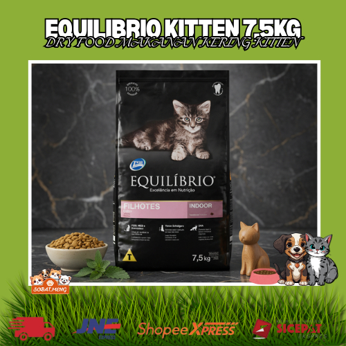 EQUILIBRIO KITTEN 7.5KG | EQUILIBRIO KITTEN FRESHPACK 7.5KG - KHUSUS EKSPEDISI