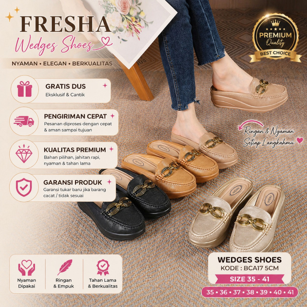 WEDGES  SHOES FRESHA BCA17