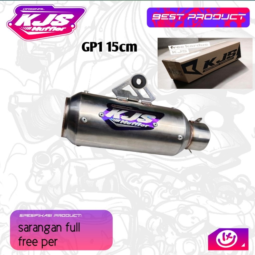 KNALPOT KJS GP1 15CM