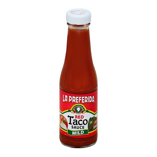 La Preferida Red Taco Sauce Mild Saus Import 196gr