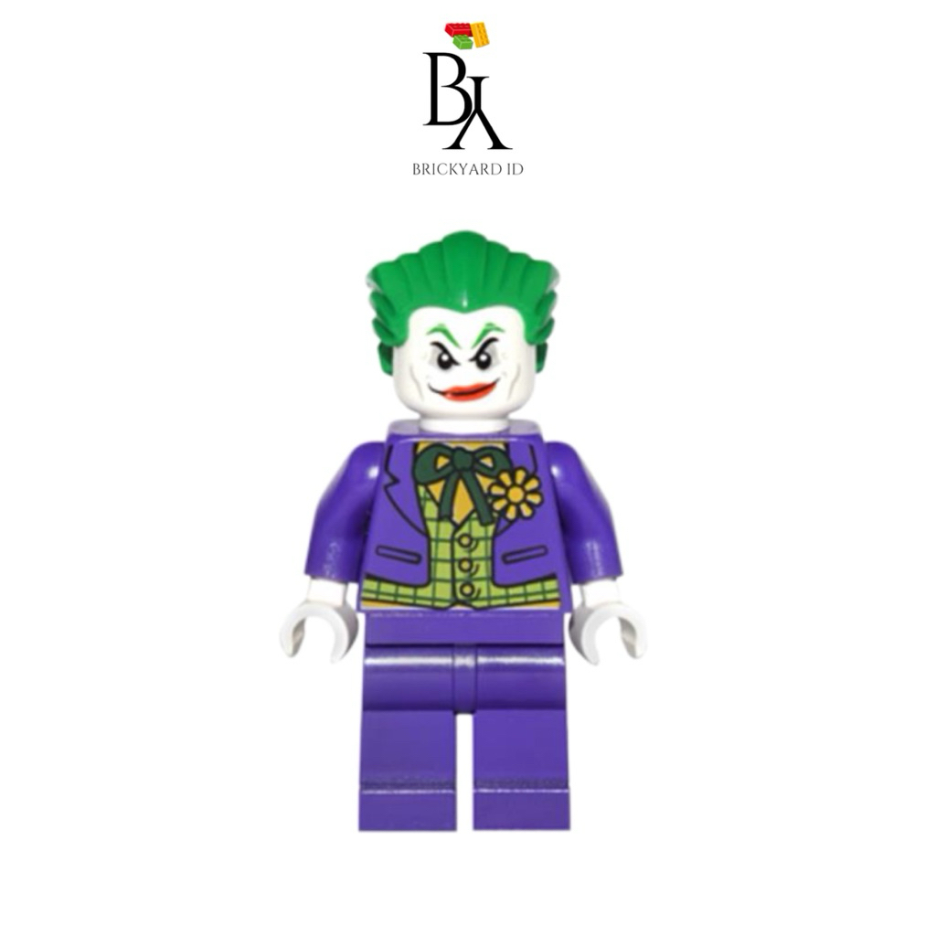 Lego Joker sh005 Minifigure from DC Superheroes set