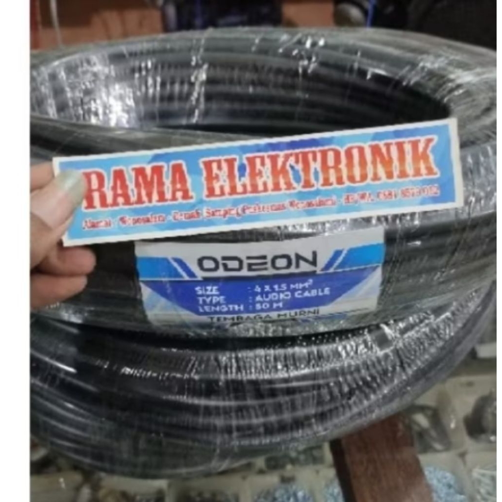 KABEL SPEAKER ODEON 4X2,5 4 X 2 4 ODEON 4X2 5 KABEL SOIKER AUDIO ODEON 4X2 5