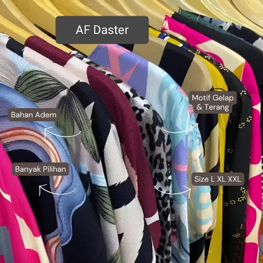COD DASTER PANJANG MURAH / DASTER JUMBO MOTIF KEKINIAN / DASTER IBU MUDA REMAJA TERMURAH