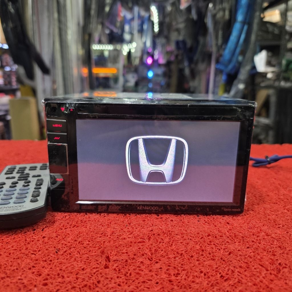 Head Unit KENWOOD DDX4033IH4 US CD Aux Radio FM AM sudah dipasang Bluetooth ex Honda Jazz 2008-2012