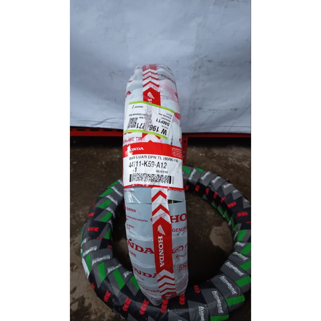 Ban AHM/federal 80/90-14 tubeless