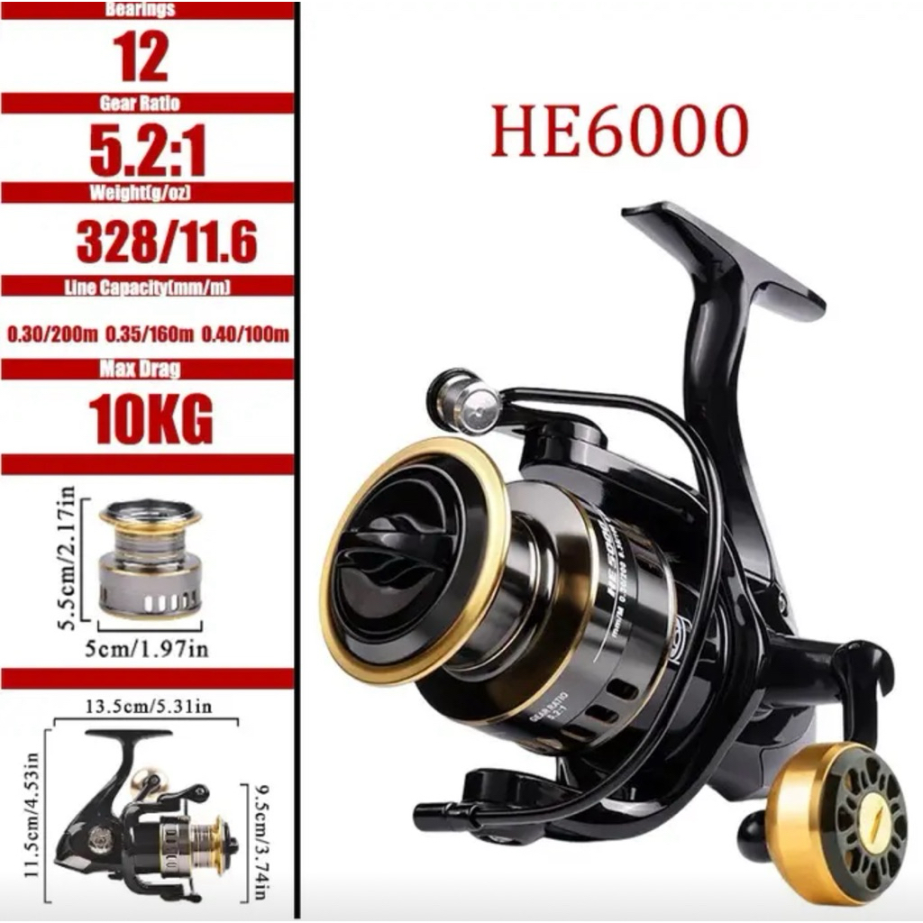 BEYOND REEL HE 6000-7000 FULL METAL SERIES