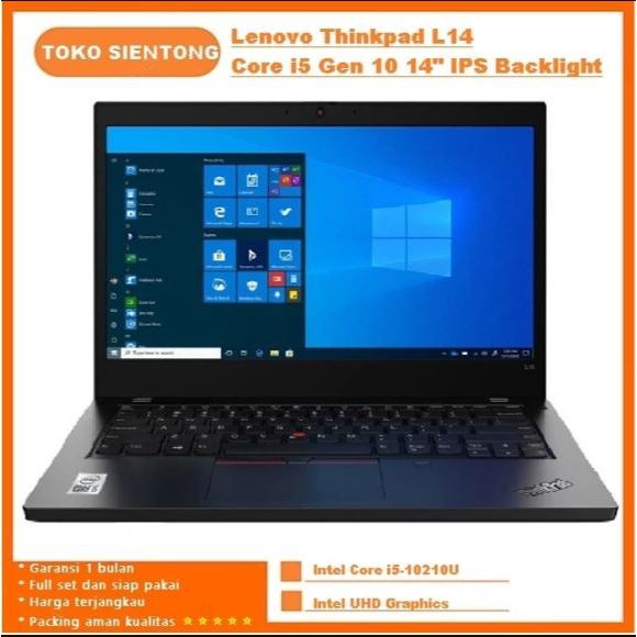 Grosir Riseller Kosongan Laptop Lenovo Thinkpad L14 Core i5 Gen 10
