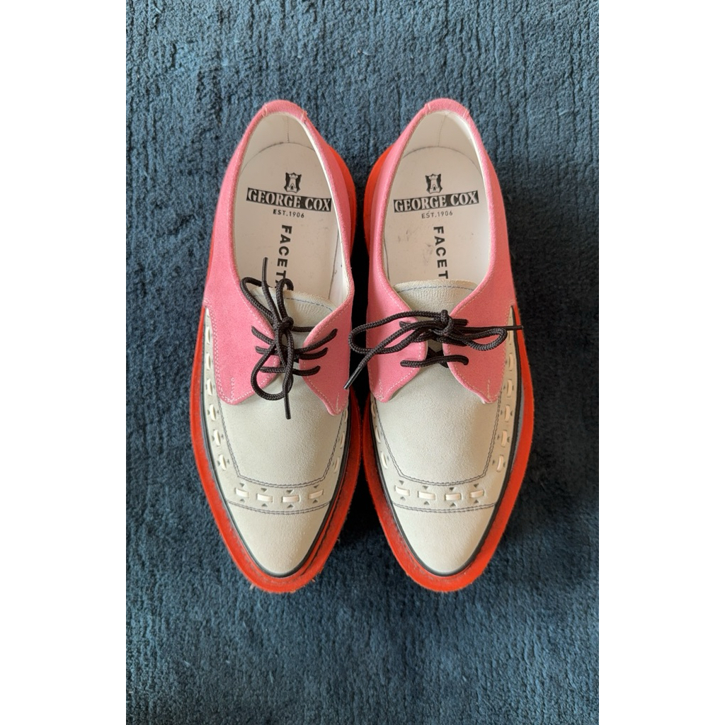 Private Eyes - George Cox Facetasm Multicolor Suede Dress Shoes