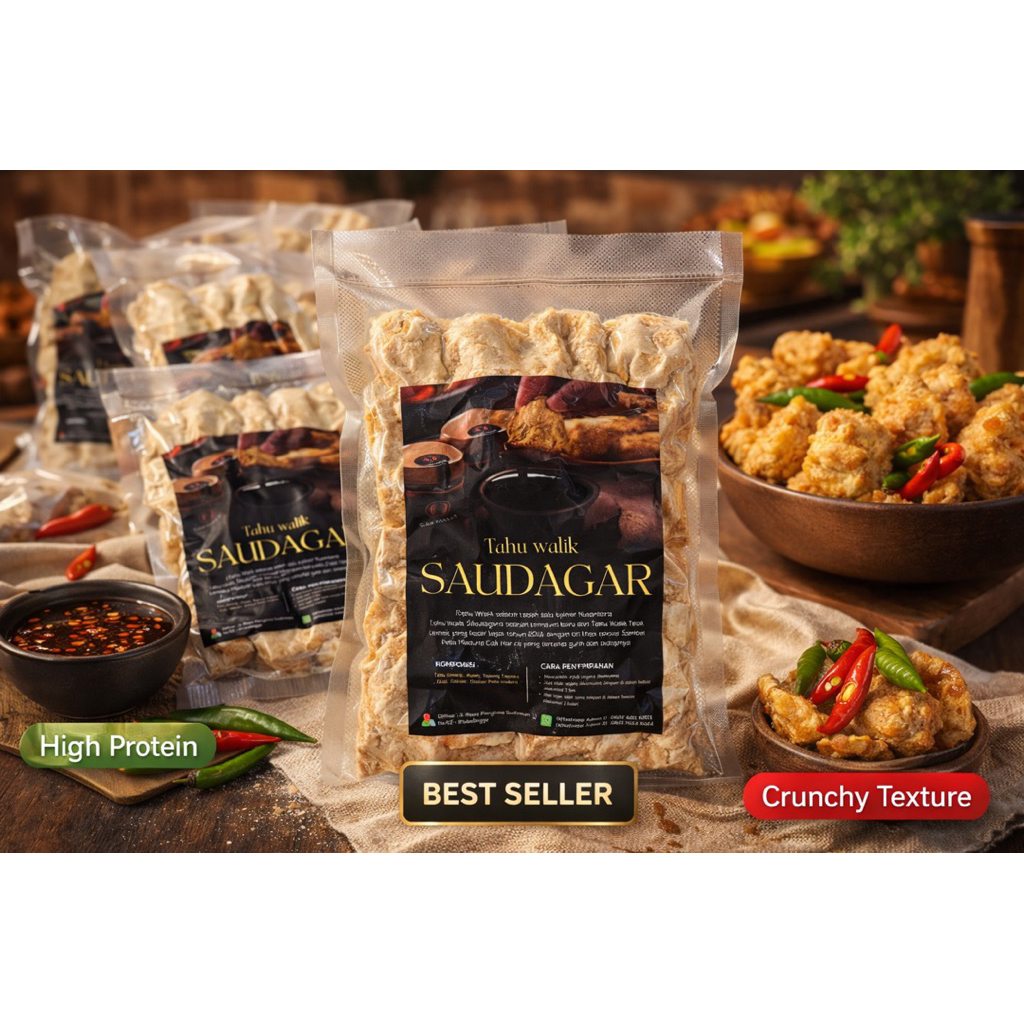 TAHU WALIK SAUDAGAR (Tahu Walik Sambel Petis Madura)