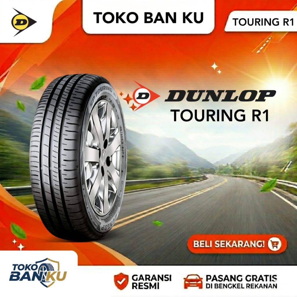 Ban Mobil Dunlop Touring R1 175/65 R15 - Jazz, Brio, Ignis