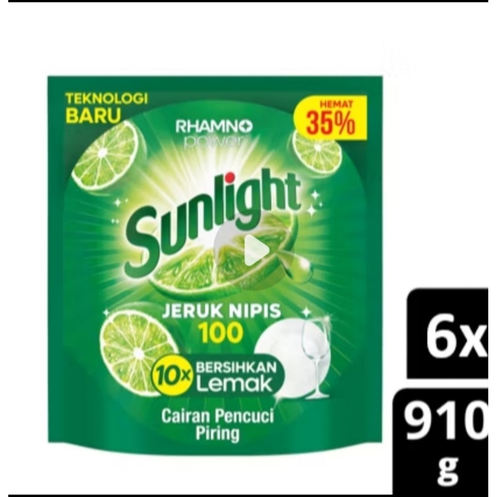 sunlight 910ml 1karton isi 6pcs