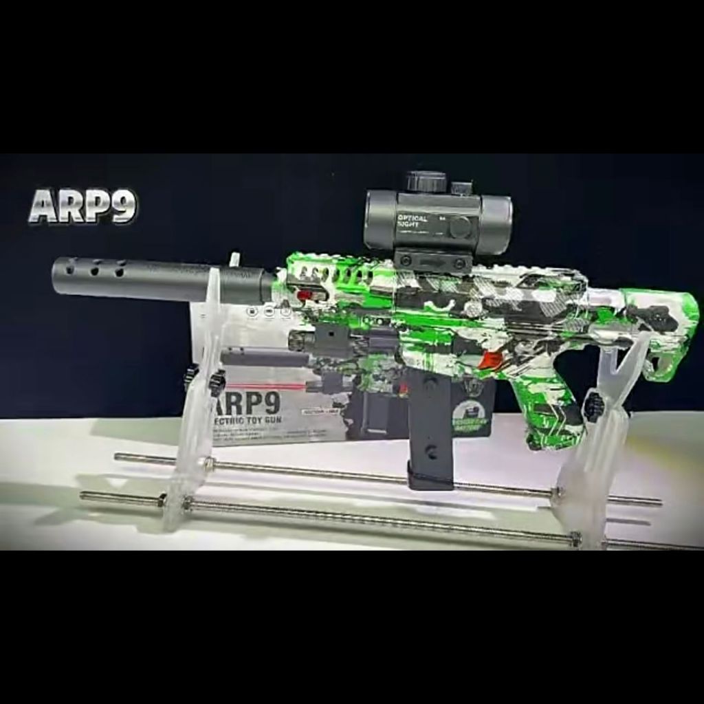 Mainan Tembakan Elektrik ARP9 Water Bubble Gun Kado Anak