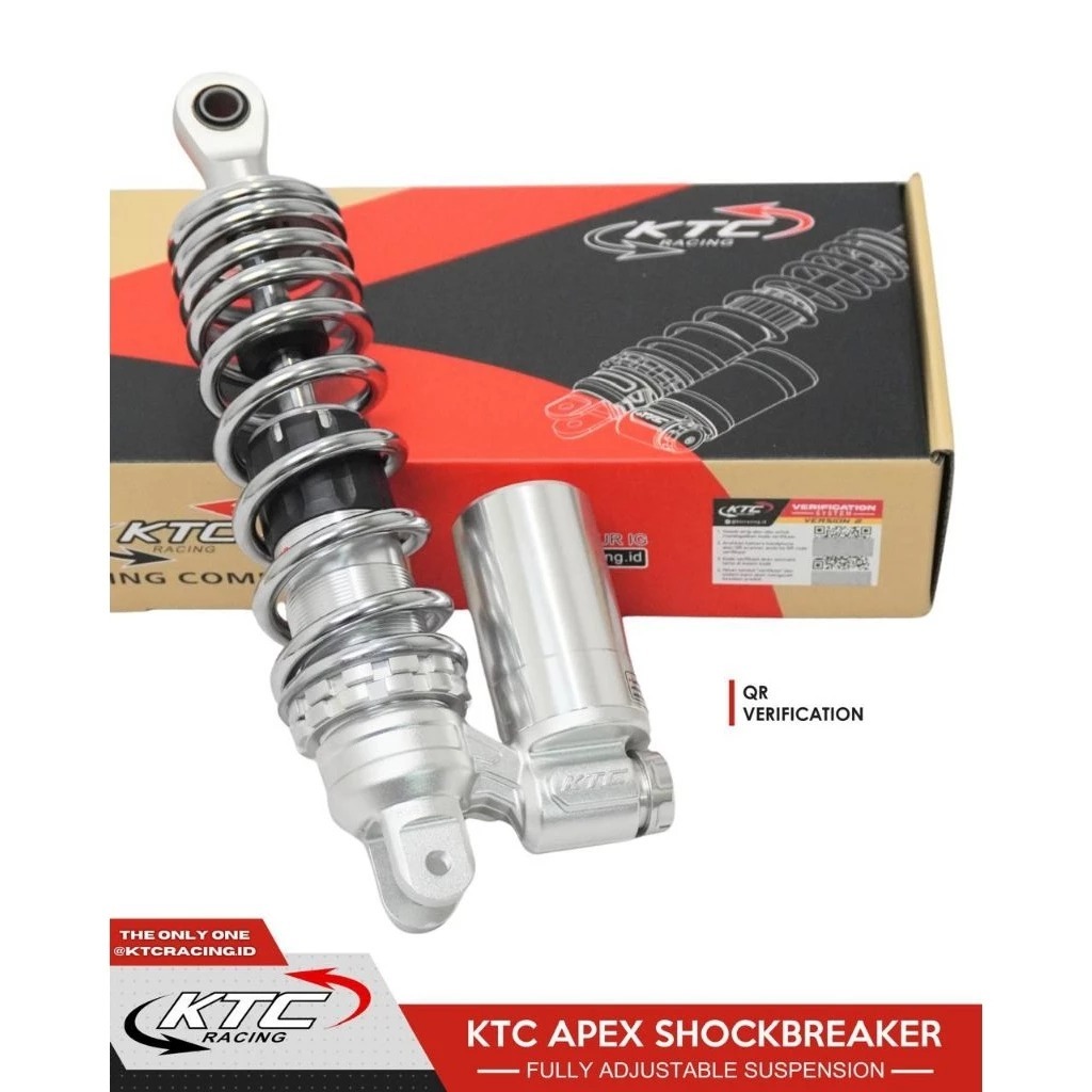 (COD) (ADA BARCODE) Shock KTC TABUNG Bawah MATIC APEX 340 - 325 - 300mm VARIO 160 VARIO 125 150 BEAT