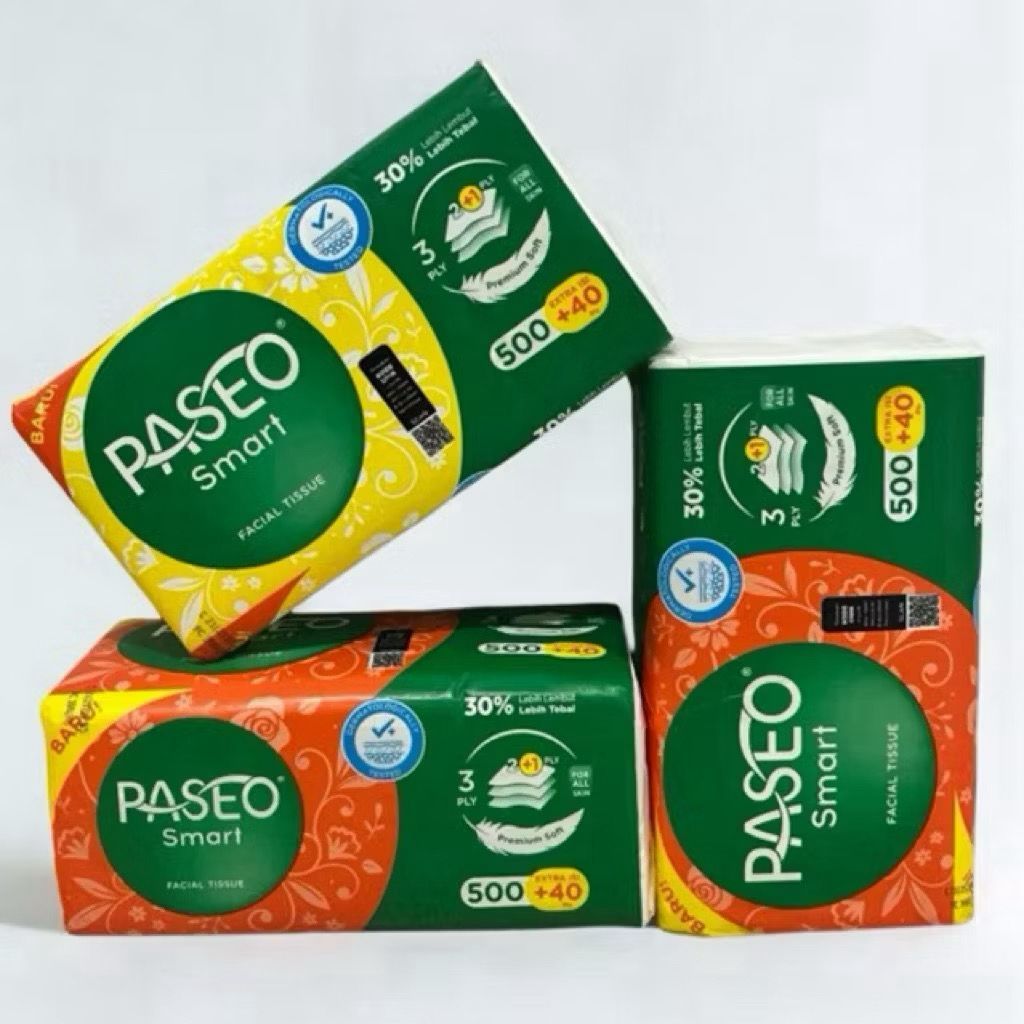 RC PAKET ISI TIGA (3PCS) TISSUE PASSEO FACIAL 250 SHEET 2PLY HARGA MURAH
