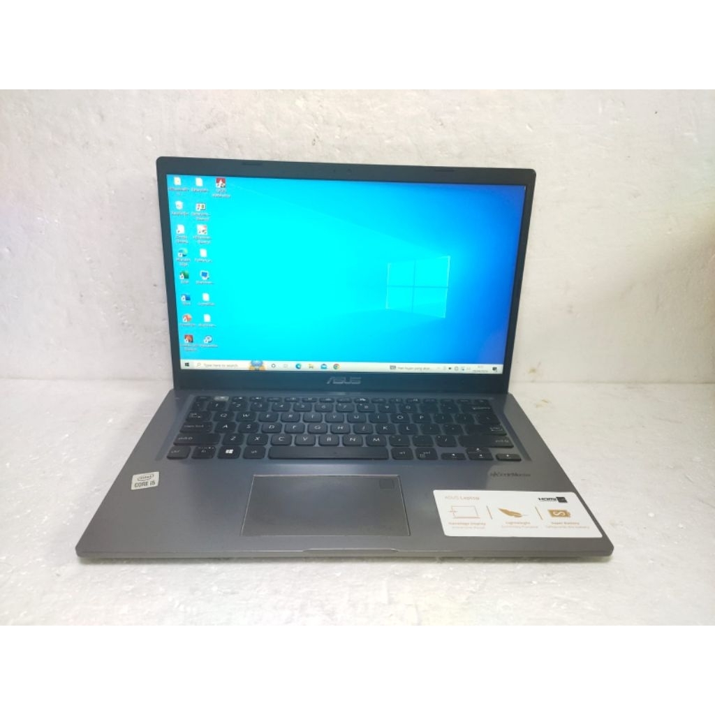 B624 Laptop Asus X415JAB model A416J core i5-gen10 Ram 12GB ssd 512GB layar fullhd