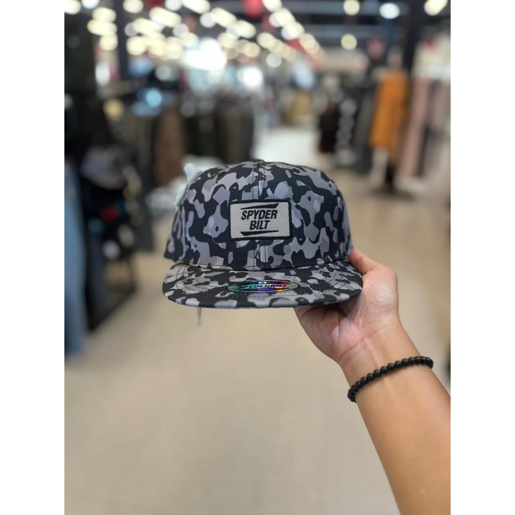 TOPI SNAPBACK SPYDERBLIT - CAMO BLACK ORIGINAL