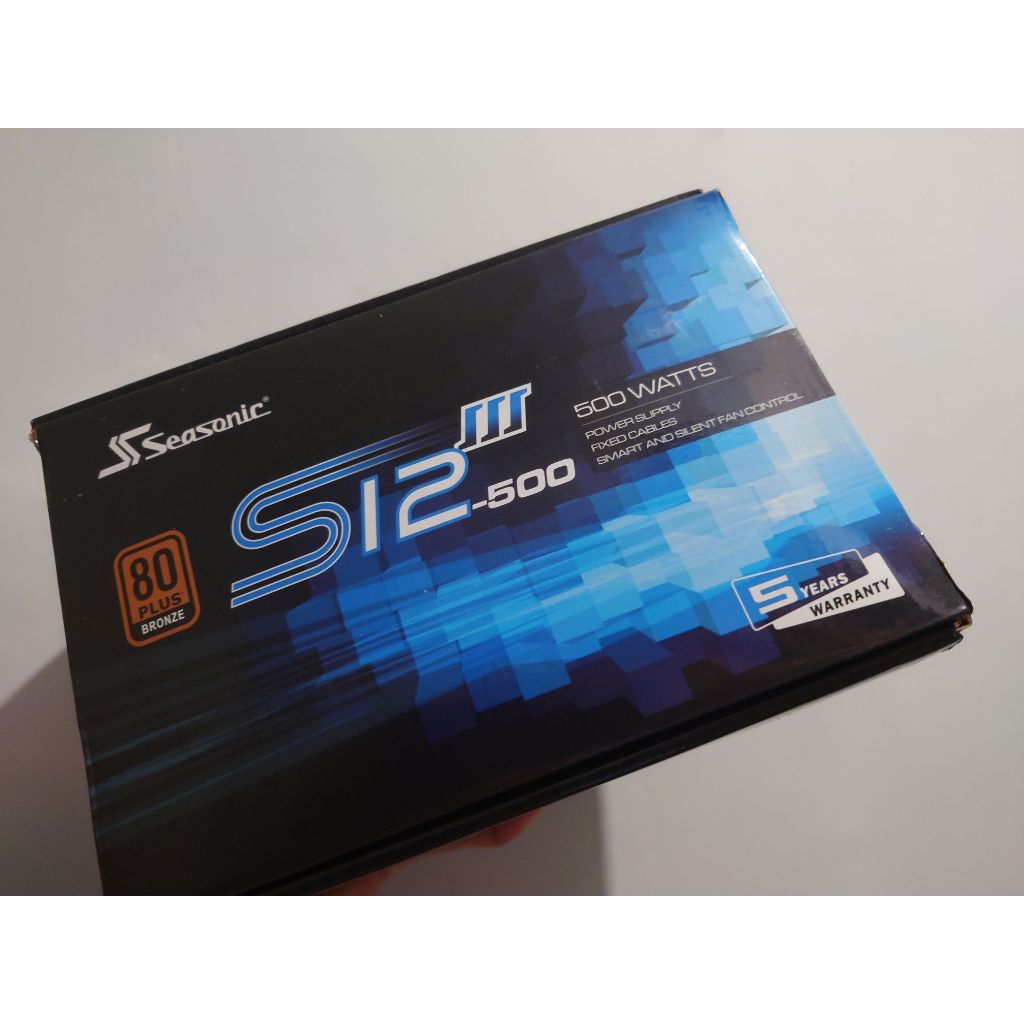 Seasonic S12-500 III Power Supply ex Upgrade
