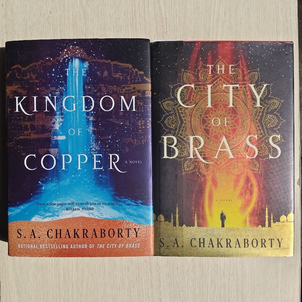City Of Brass - Kingdom Of Copper - S. A. Chakraborty Hardcover (HC) novel import english inggris