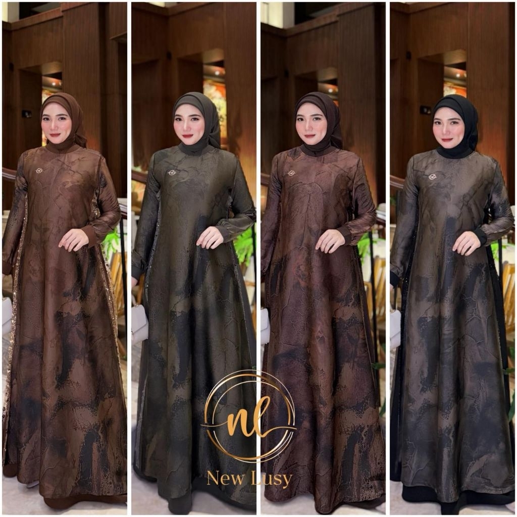VELIKA DRESS NEW LUSY / GAMIS NEW LUSY MALAY DRESS