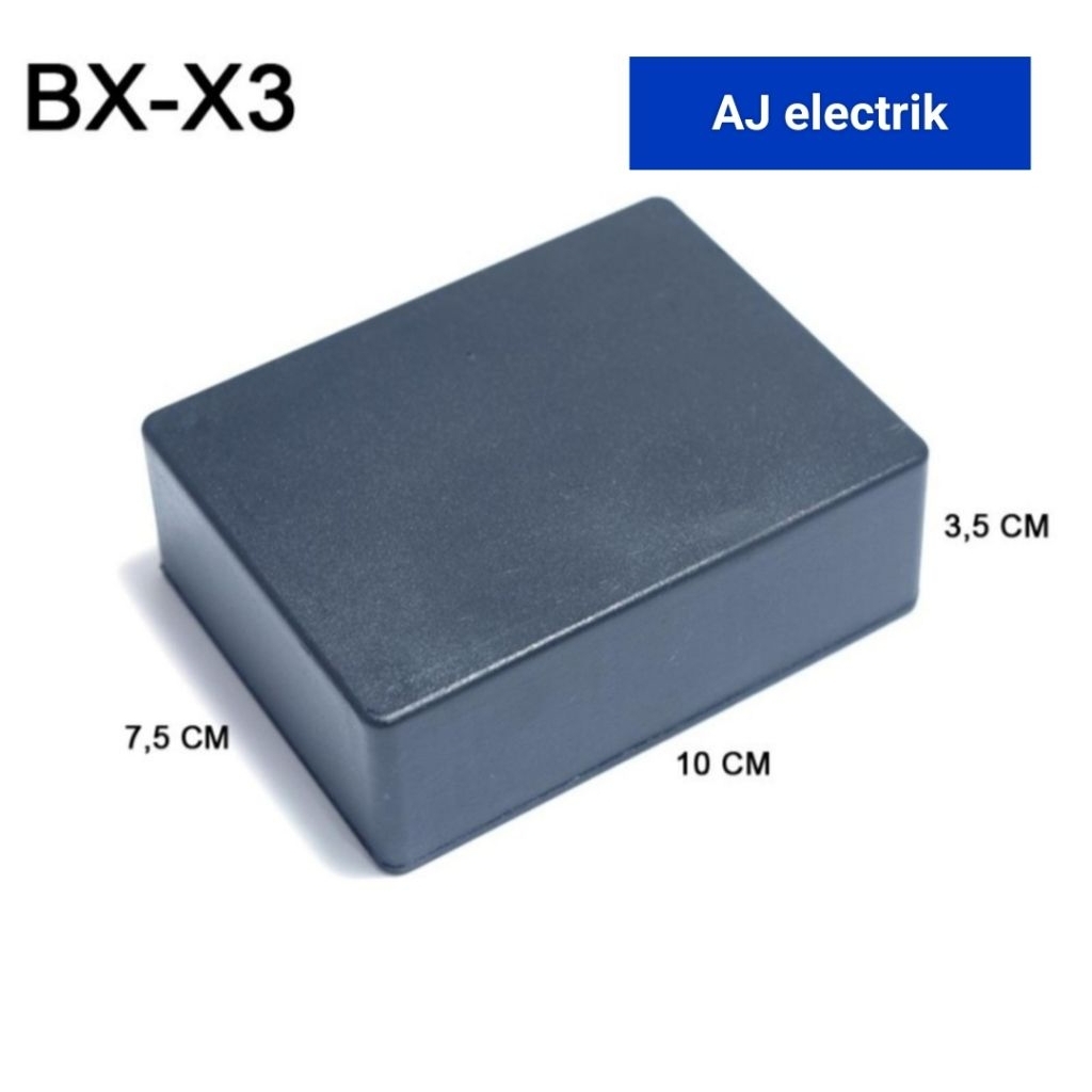 BOX MULTIFUNGSI X3 / Box Plastik Universal HITAM X3 / BOX X3 Kualitas Bagus