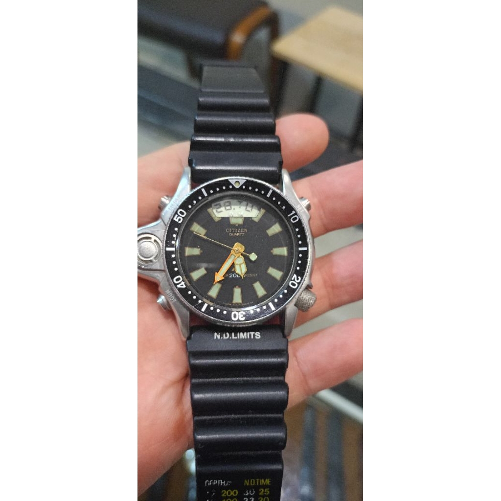 jam vintage citizen aqualand